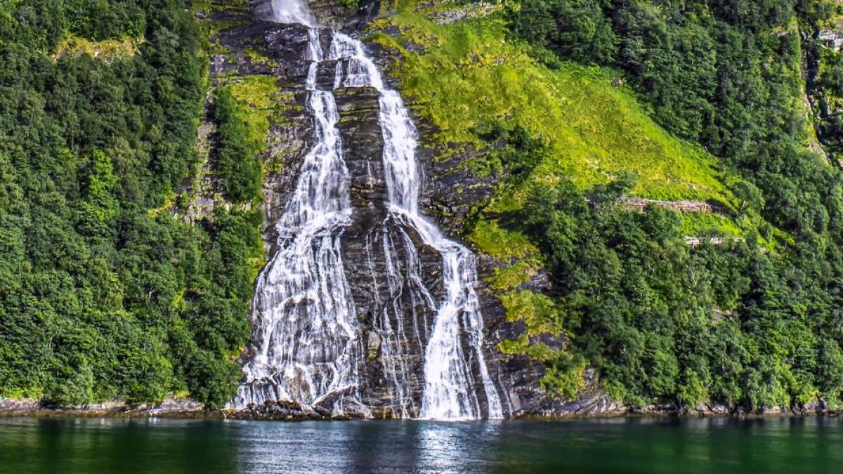 Wasserfall im Geirangerfjord |  ELG21, Pixabay / Chamleon