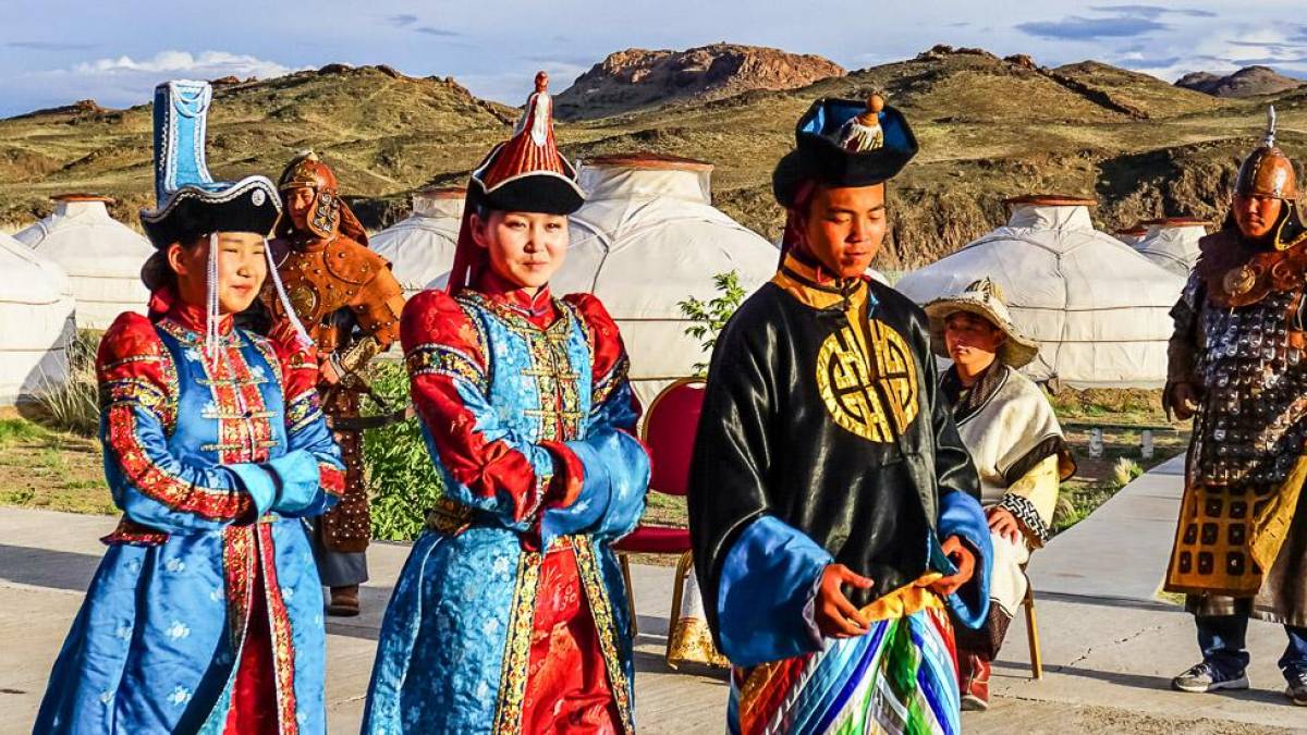 Im Jurtencamp in der Nhe des Ongi-Klosters |  Anne Davids / Chamleon