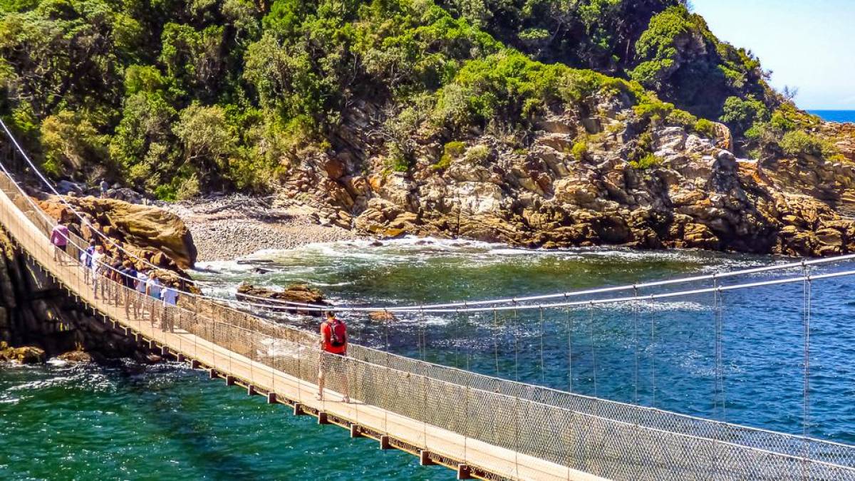 Hngebrcke im Tsitsikamma-Nationalpark |  Katrin Giebe / Chamleon