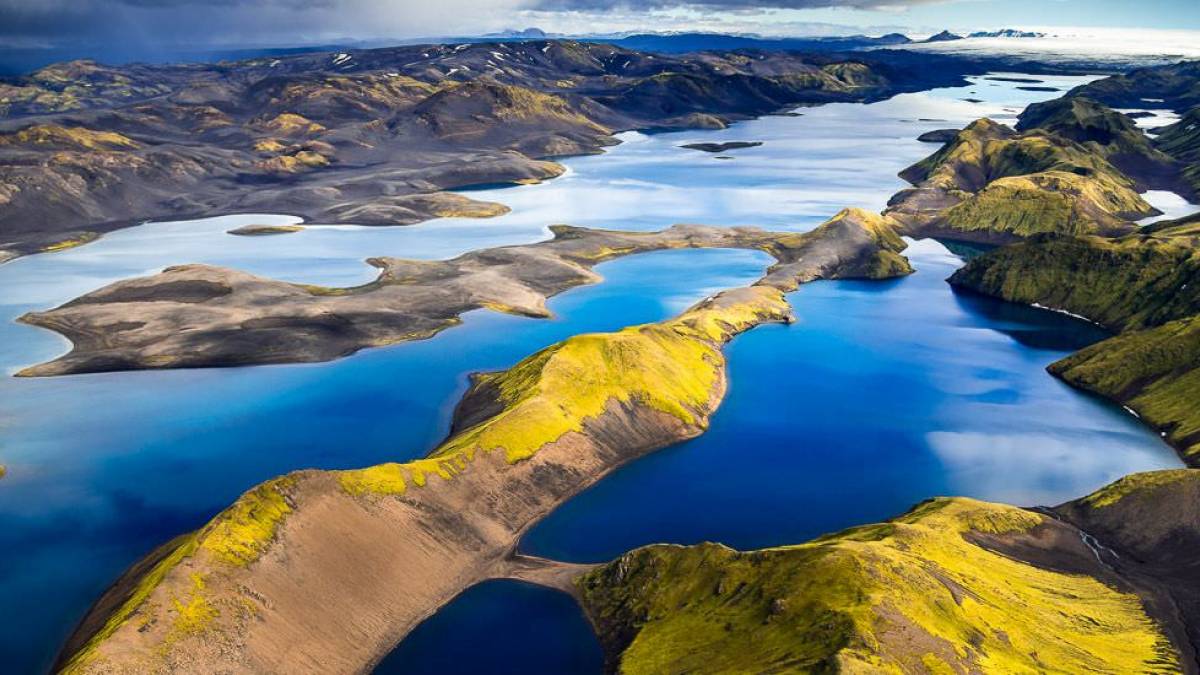 Luftaufnahme Langisjr |  Dirk Bleyer / Chamleon